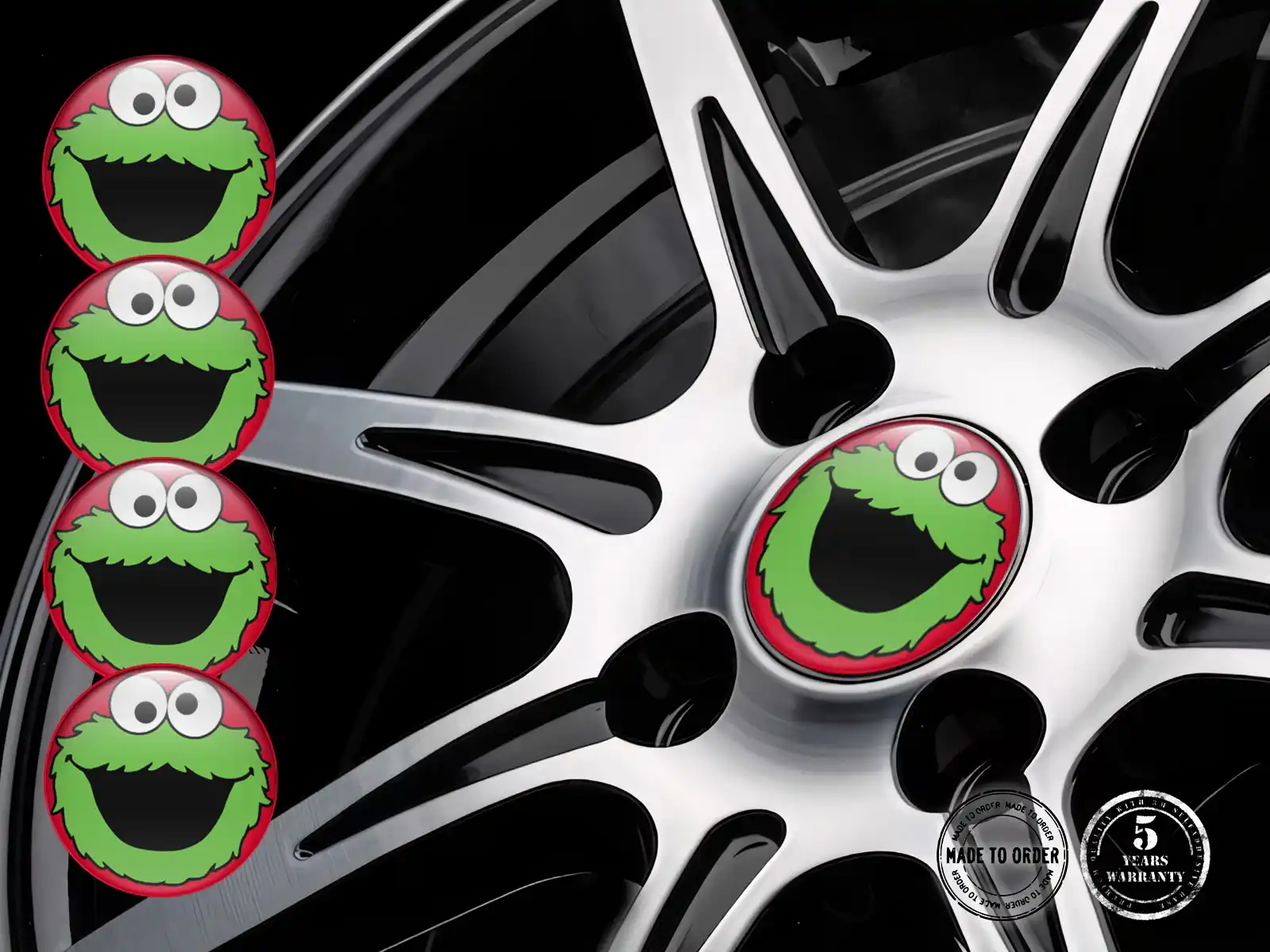 Wheel badges Premium Edition High Quality Dome Labels
